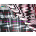 75D Polyester Yarn-dyed checked Fabric For Down Wear